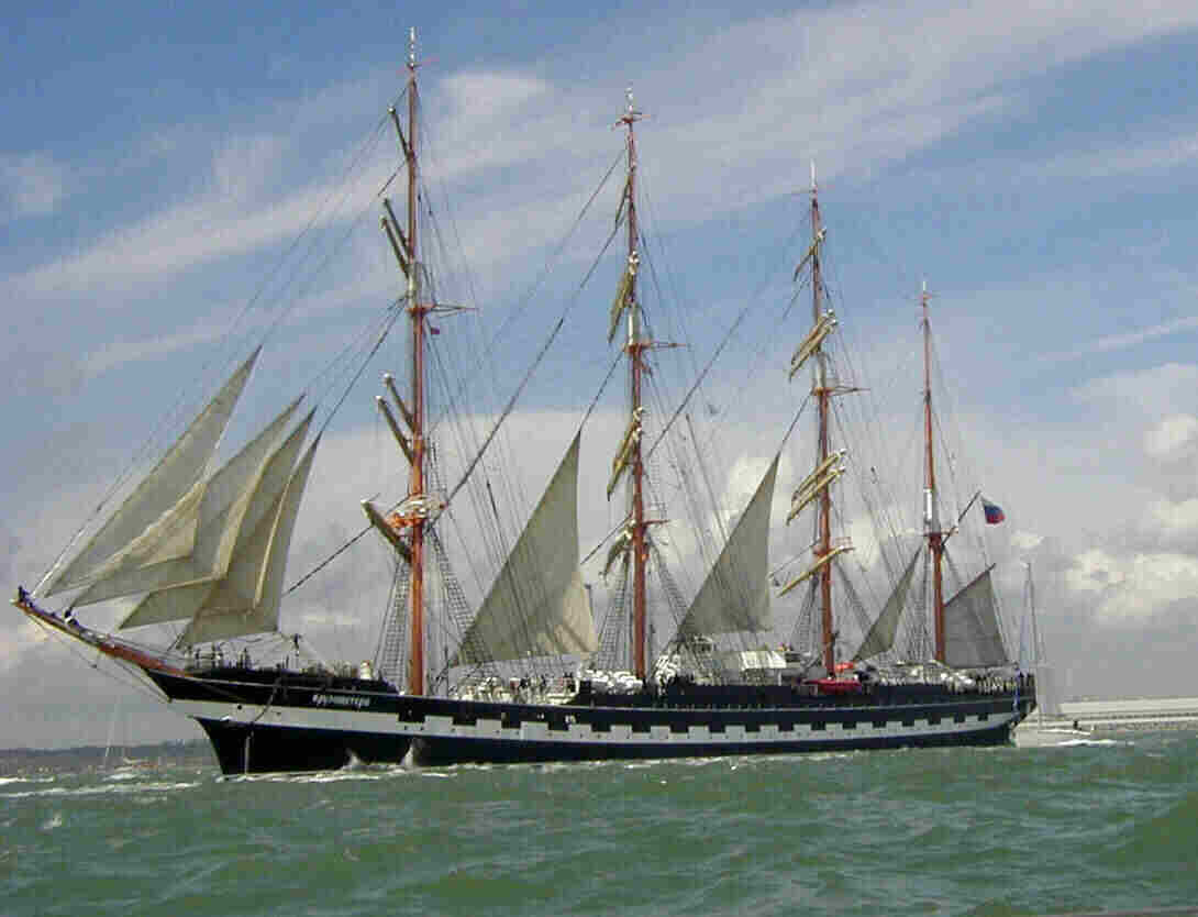 Russian sail training ship Kruzenshtern