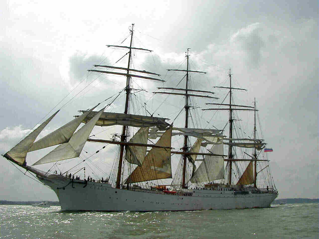 Russian sail training ship Mir