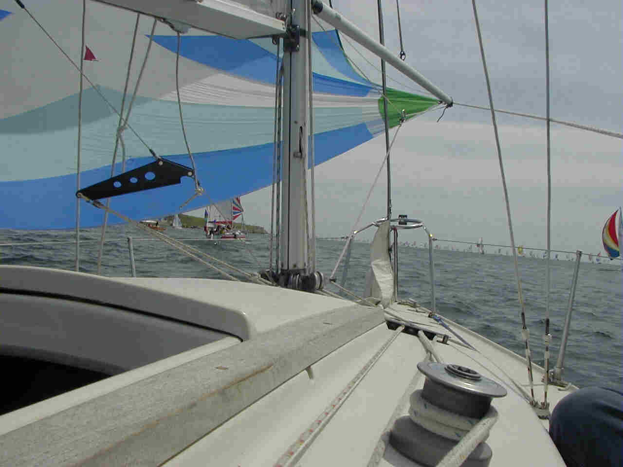Under spinnaker